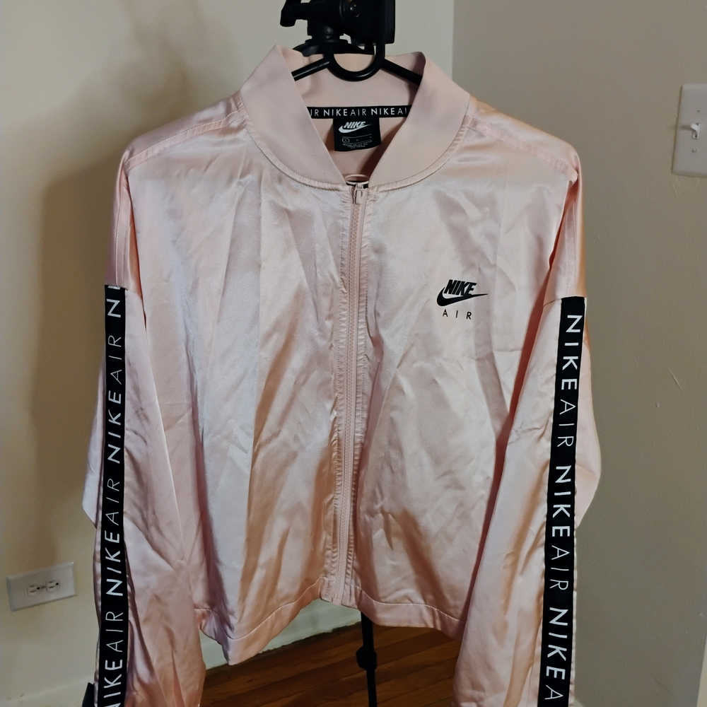 Nike Women's Light Pink Bomber Jacket - Picture 3 of 3
